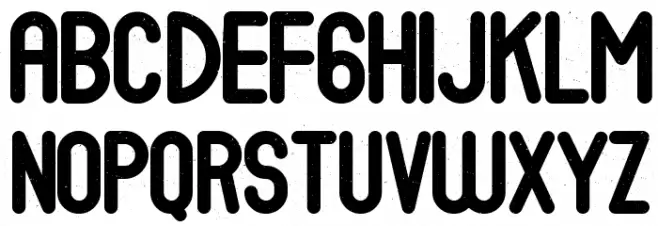 Dusty Hotel Demo Schriftart Groß