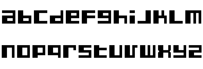 Dusty Pro Regular Font LOWERCASE