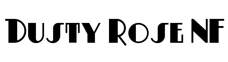 Dusty Rose NF  Descarca Fonturi Gratis