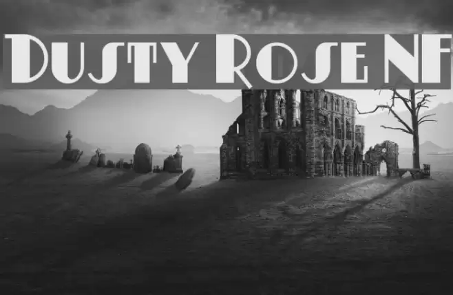 Dusty Rose NF Font examples