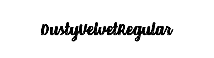Dusty Velvet Regular Шрифта