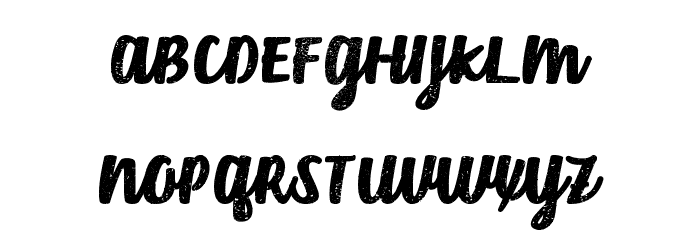 Dusty Velvet Regular Шрифта ВЕРХНИЙ