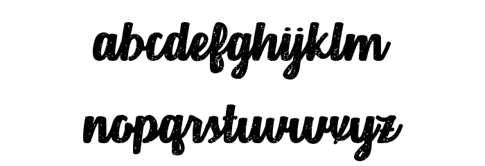 Dusty Velvet Regular Шрифта строчной