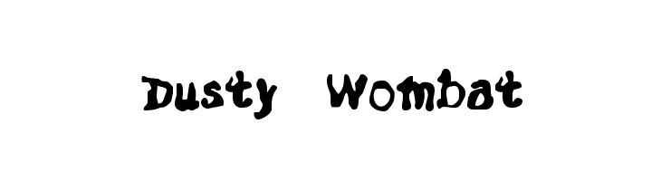 Dusty Wombat  Free Fonts Download