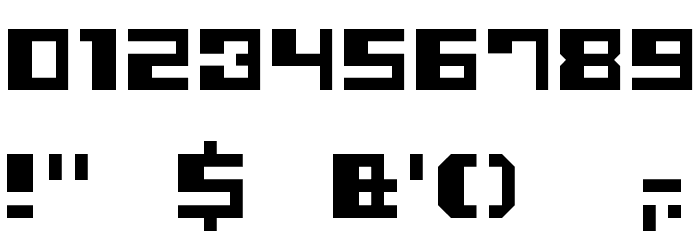 Dusty Font OTHER CHARS