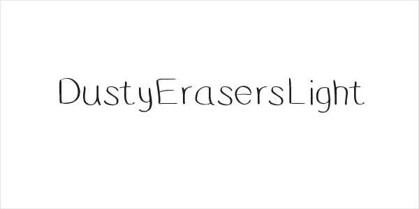 DustyErasersLight Logo