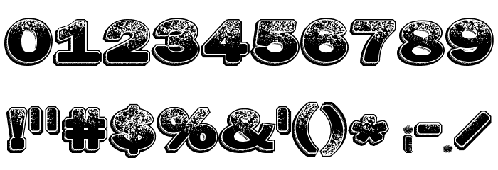 DustyHotels Font OTHER CHARS