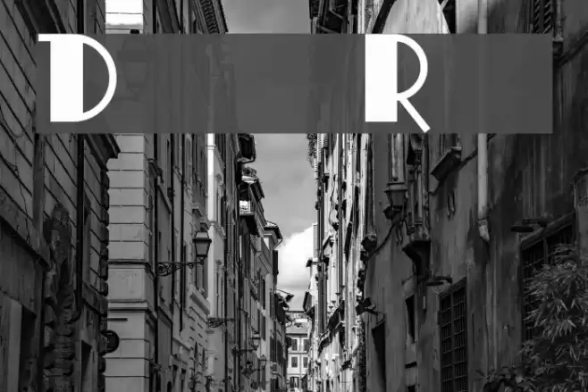 DustyRose Font examples