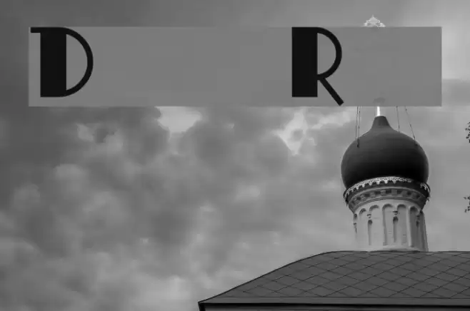 DustyRose Font examples