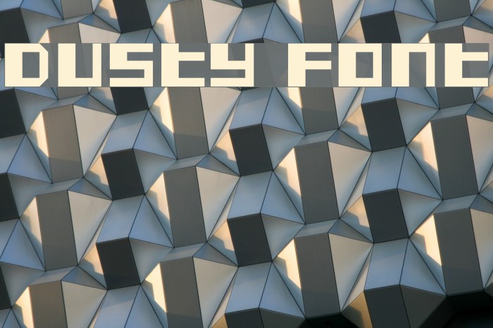 Dusty Font examples