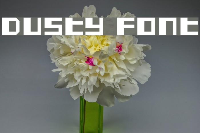 Dusty Font examples