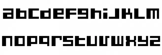 Dusty 字体 小写