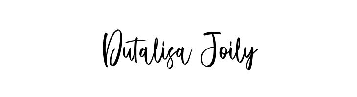 Dutalisa Joily  免费字体下载