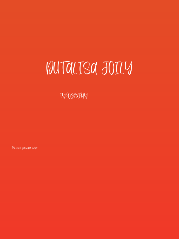 Dutalisa Joily Poster