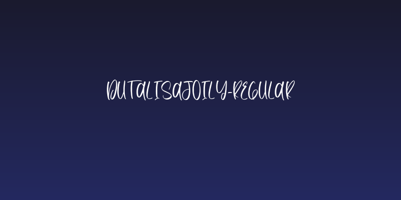 DutalisaJoily-Regular Social Header