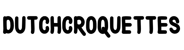 Dutch Croquettes  font caratteri gratis