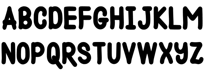 Dutch Croquettes Font LOWERCASE