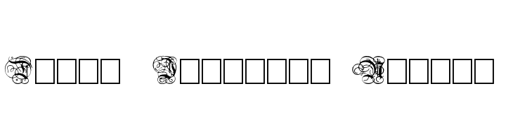 Dutch Initials Normal  Скачать бесплатные шрифты