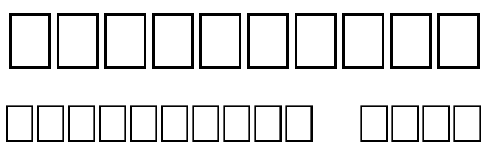 Dutch Initials Normal フォント その他の文字