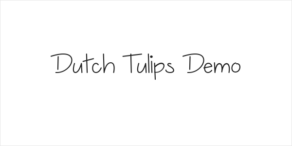 Dutch Tulips Demo Logo
