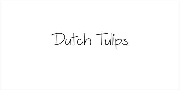 Dutch Tulips Logo
