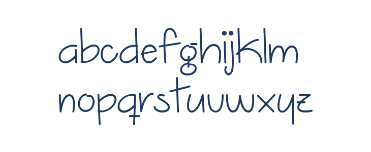 Dutch Tulips Lowercase