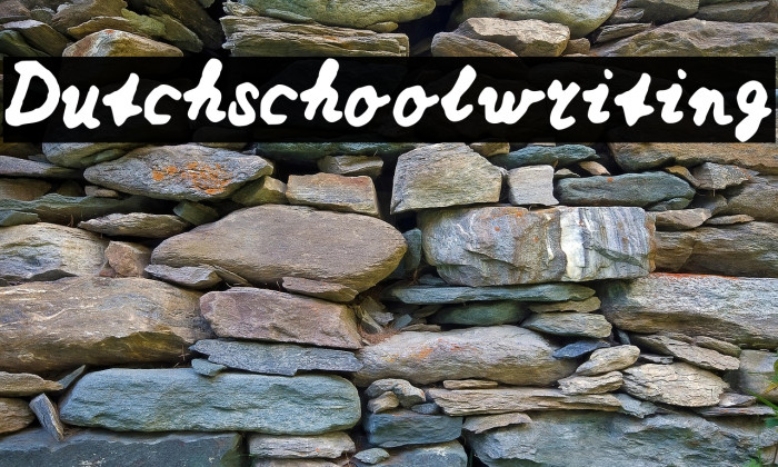 Dutchschoolwriting Example 3