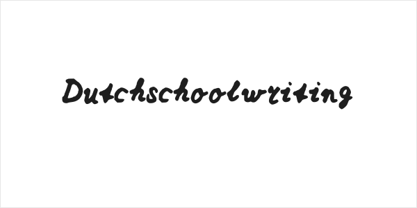 Dutchschoolwriting Logo