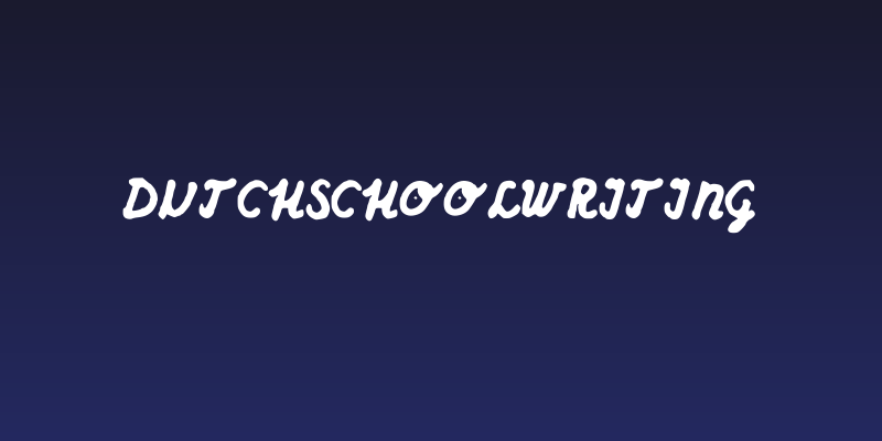 Dutchschoolwriting Social Header