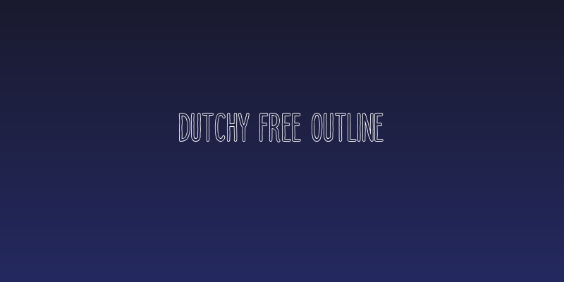 Dutchy Free Outline Social Header