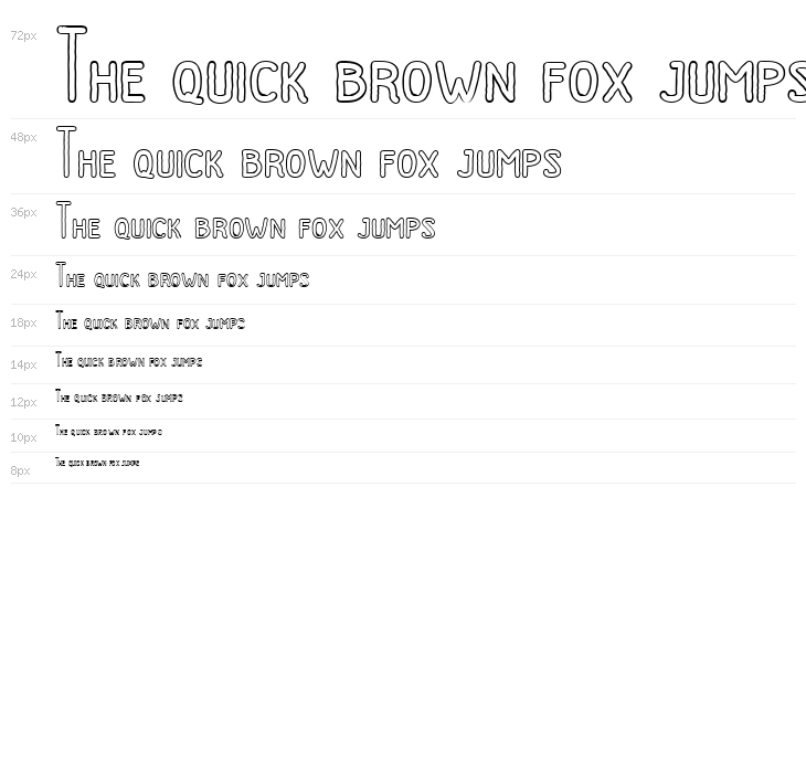 Dutchy Free Outline Waterfall