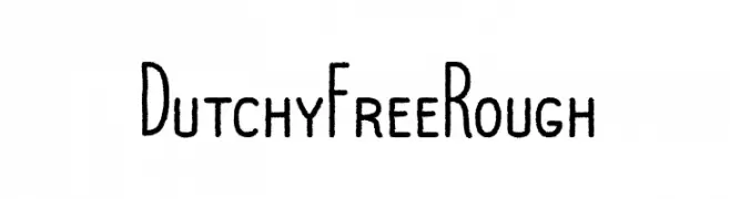 Dutchy Free Rough  تنزيل الخطوط