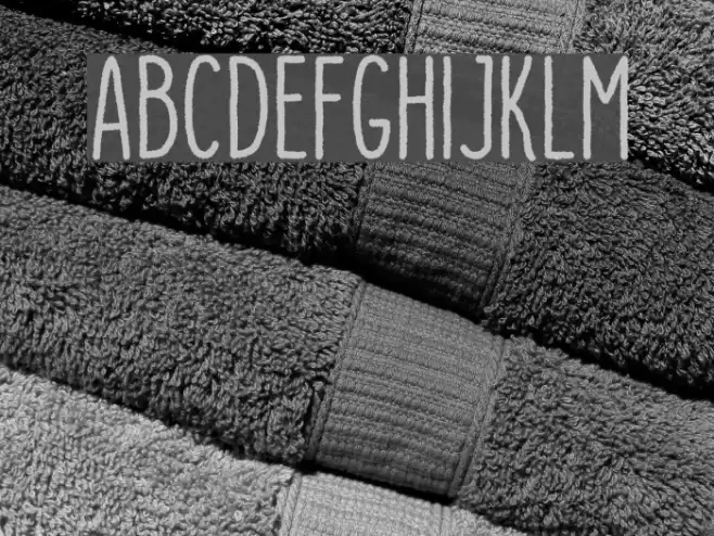 Dutchy Free Rough Font examples