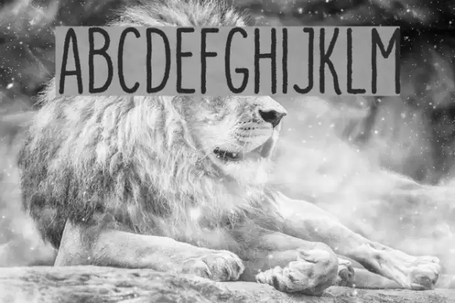 Dutchy Free Rough Font examples