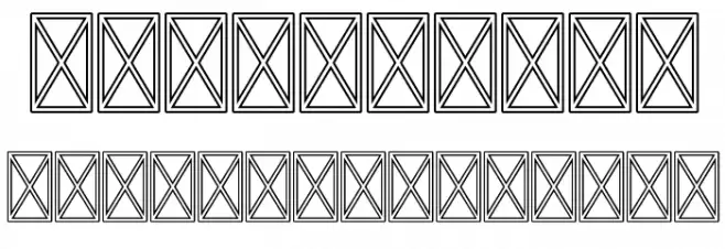 DutchyFree-Outline Font OTHER CHARS