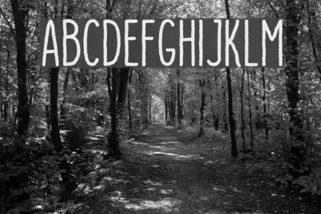 DutchyFree-Rough Font examples