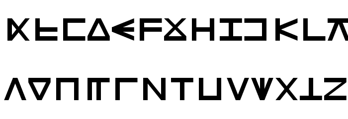 Dutrilin Font LOWERCASE