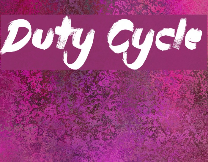 Duty cycle