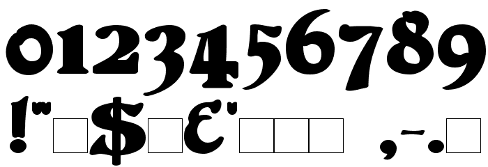 DuvallSmallCaps Bold Font OTHER CHARS