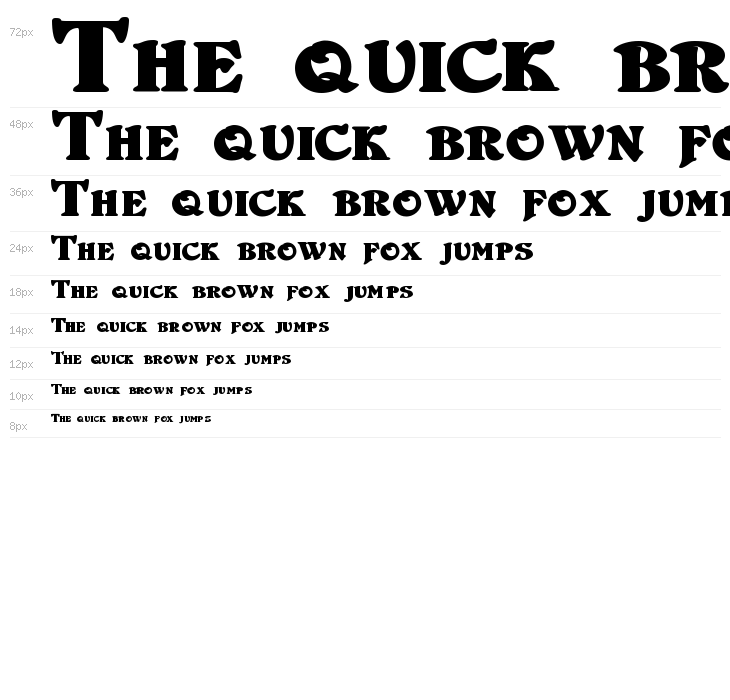 DuvallSmallCaps Bold Waterfall