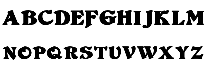 DuvallSmallCaps Bold Font LOWERCASE