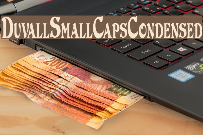 DuvallSmallCapsCondensed Font examples