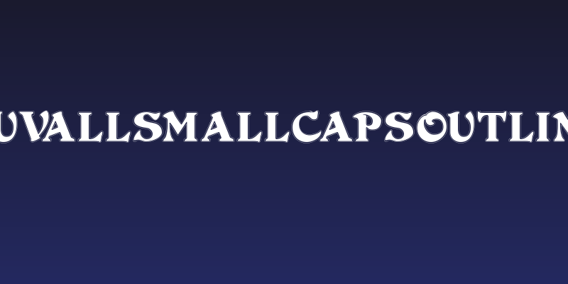 DuvallSmallCapsOutline Social Header