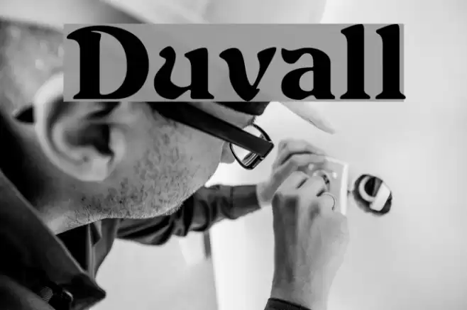 Duvall خط examples