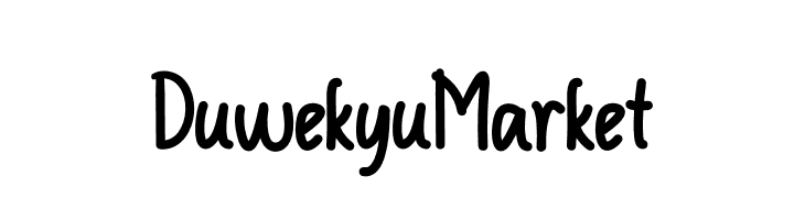Duwekyu Market  les polices de caractères gratuit tlcharger