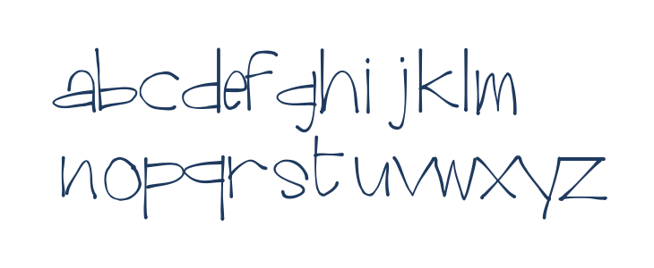 Duxbury Beach Lowercase