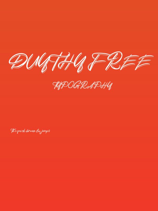 Duythy FREE Poster