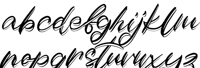 Duythy FREE Font LOWERCASE