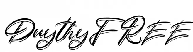 DuythyFREE  Fuentes Gratis Descargar