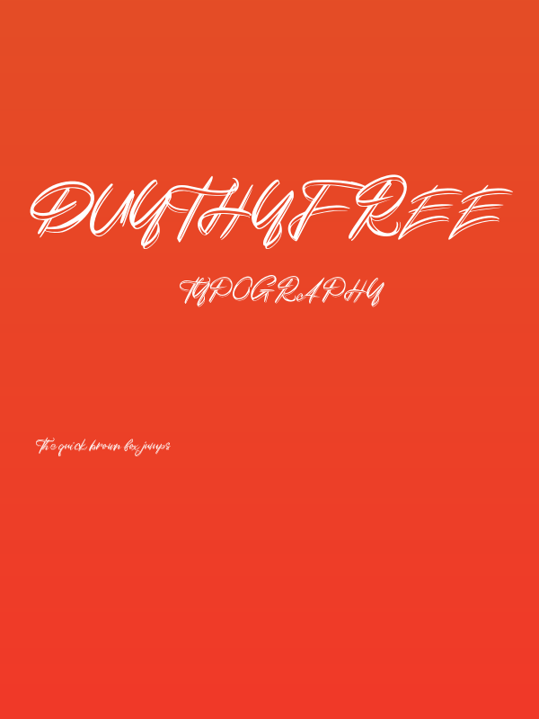 DuythyFREE Poster